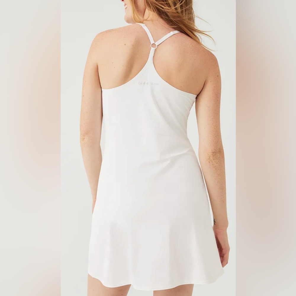 white outdoor voices dress